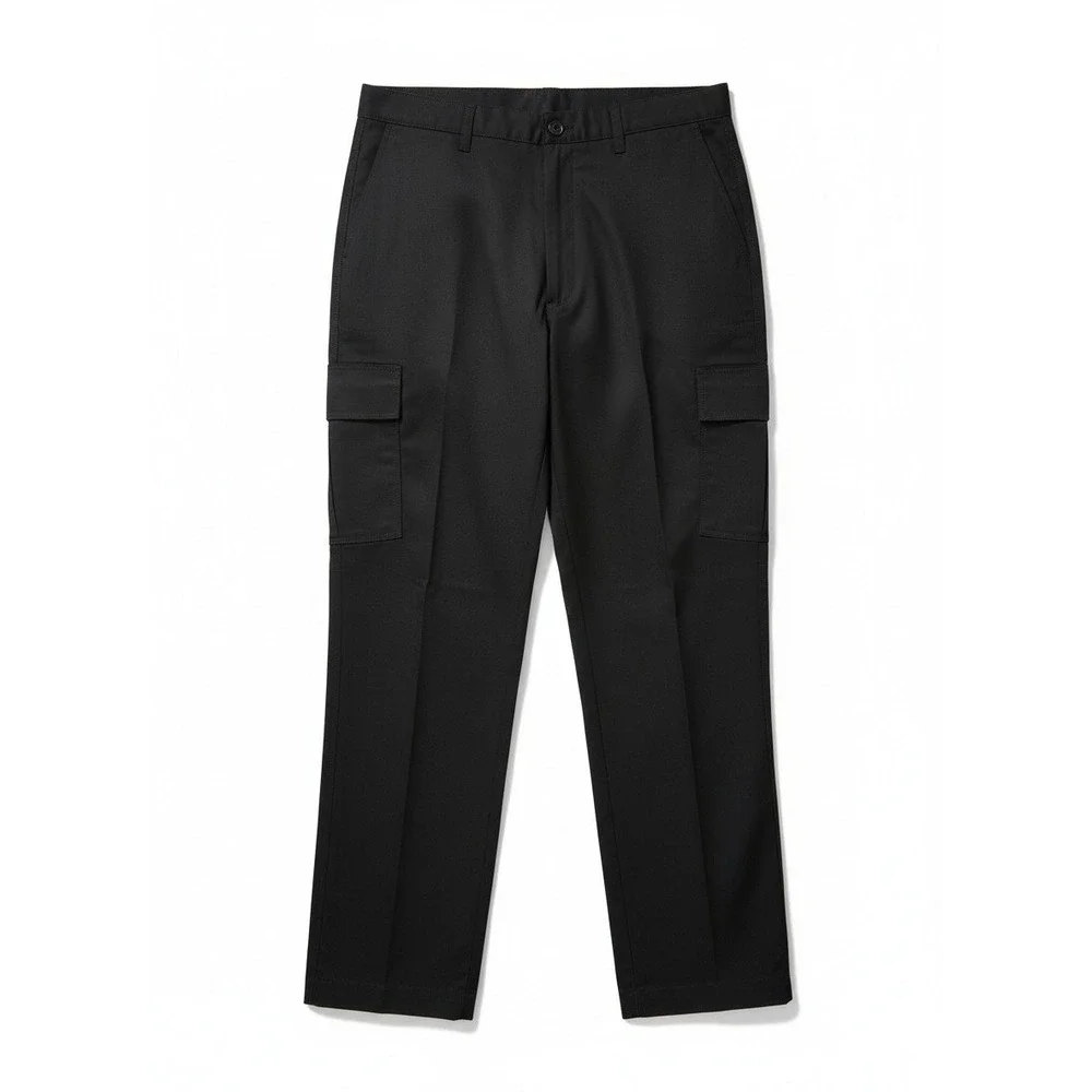 Edwards Black Cargo Pants, Men's Size 50 UL, Workwear Uniform‎ Style, 2575-010